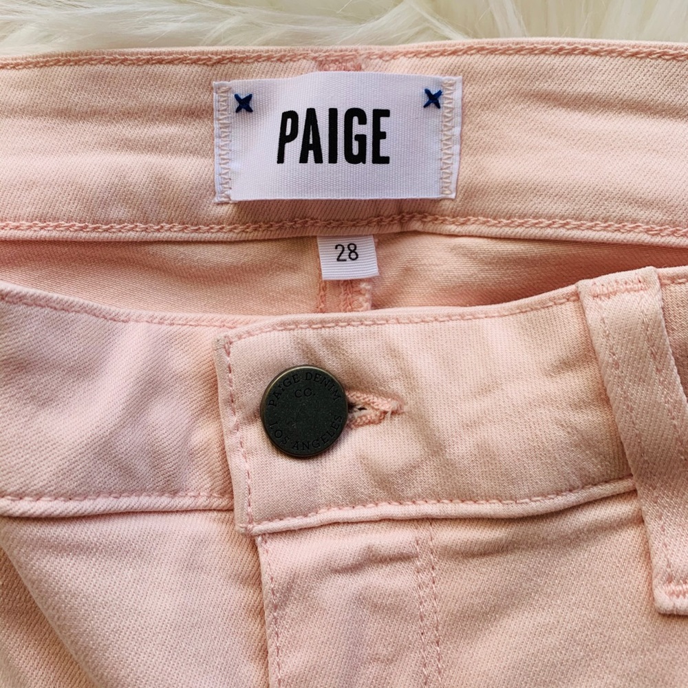 PAIGE Verdugo Crop Raw Hem Jeans - Picture 6 of 8